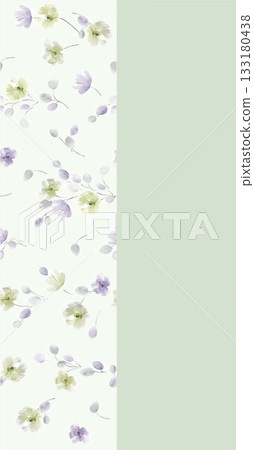 Soft Pastel Patterns with Florals Fruits and Cute Motifs for Notebook Designs 133180438