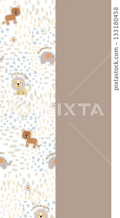 Soft Pastel Patterns with Florals Fruits and Cute Motifs for Notebook Designs Soft Pastel Patterns with Florals Fruits and Cute Motifs for Notebook Designs 133180458