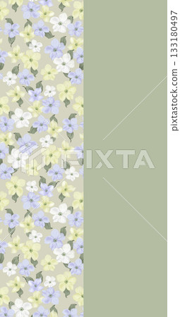 Soft Pastel Patterns with Florals Fruits and Cute Motifs for Notebook Designs Soft Pastel Patterns with Florals Fruits and Cute Motifs for Notebook Designs 133180497