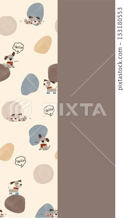 Soft Pastel Patterns with Florals Fruits and Cute Motifs for Notebook Designs Soft Pastel Patterns with Florals Fruits and Cute Motifs for Notebook Designs 133180553