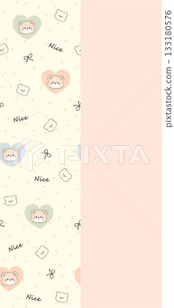 Soft Pastel Patterns with Florals Fruits and Cute Motifs for Notebook Designs Soft Pastel Patterns with Florals Fruits and Cute Motifs for Notebook Designs 133180576