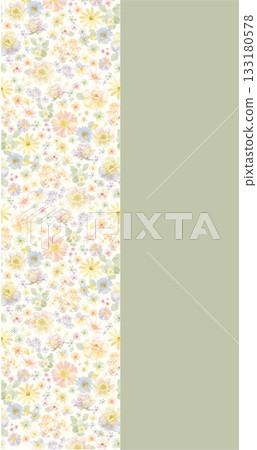Soft Pastel Patterns with Florals Fruits and Cute Motifs for Notebook Designs Soft Pastel Patterns with Florals Fruits and Cute Motifs for Notebook Designs 133180578