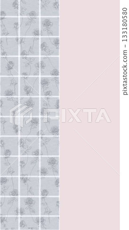Soft Pastel Patterns with Florals Fruits and Cute Motifs for Notebook Designs 133180580