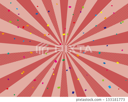 Crimson radiation pop background 133181773