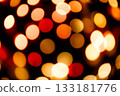 Blurred lights, background for a festive atmosphere. 133181776