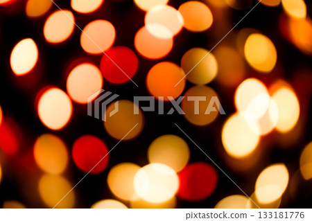 Blurred lights, background for a festive atmosphere. 133181776