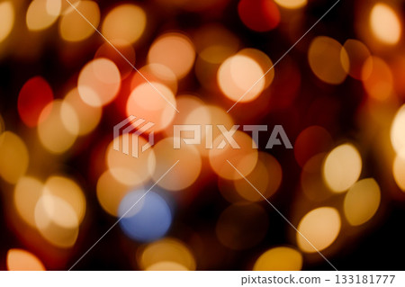 Blurred lights, background for a festive atmosphere. 133181777