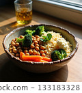 Healthy vegetable bowl 133183328