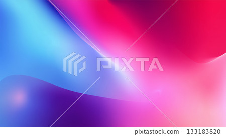 Vibrant blue and peach abstract background 133183820