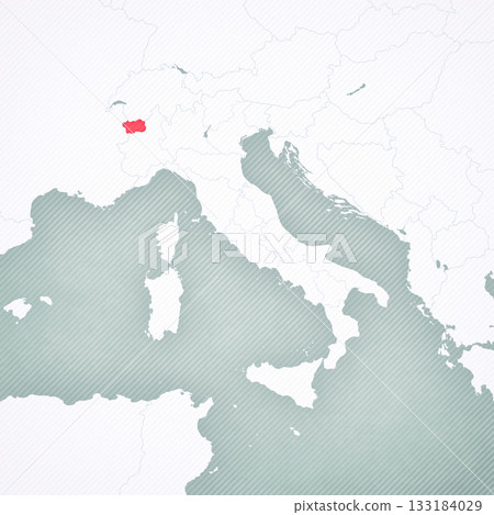 Map of Italy - Aosta Valley Map of Italy - Aosta Valley 133184029