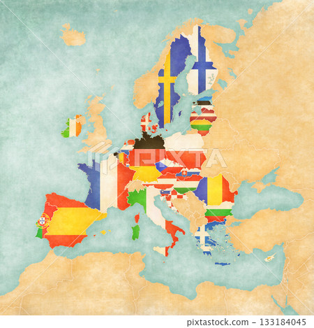 Map of all EU countries Map of all EU countries 133184045