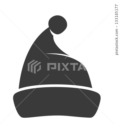 Black Santa hat Christmas costume 133185177