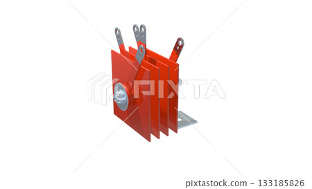 Retro electronic components series (selenium rectifier) PNG image of a component that converts AC to DC Retro electronic components series (selenium rectifier) PNG image of a component that converts AC to DC 133185826