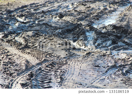 Dirt and traces of protectorsof different types of transport 133186519