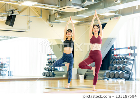 Yoga women 133187594
