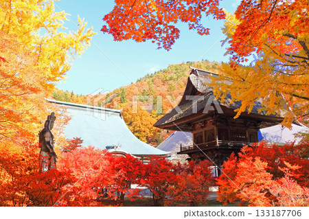 Rei Matsudera的信濃大町秋天的古墓 133187706