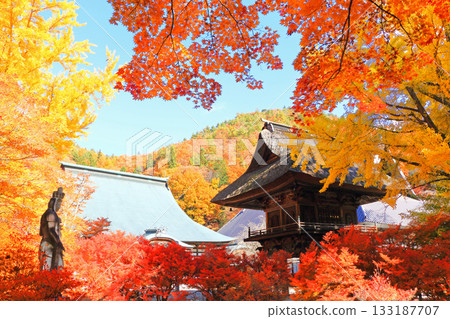 Rei Matsudera的信濃大町秋天的古墓 133187707