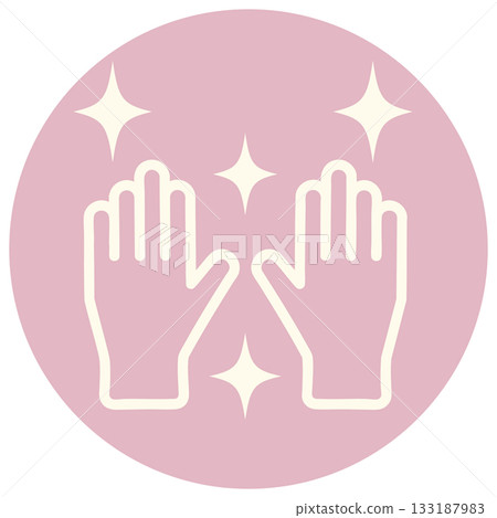 乾淨的雙手粉紅色 乾淨的雙手粉紅色 133187983