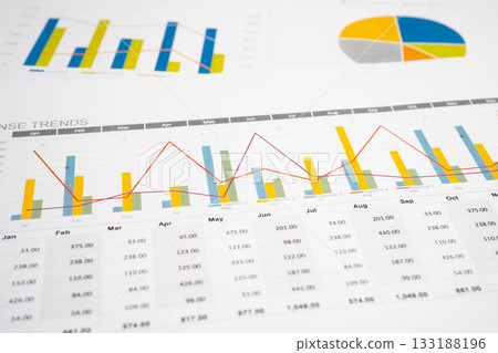 Graphs paper. Financial development, Banking Account, Statistic, Investment Analytic research data economy. Graphs paper. Financial development, Banking Account, Statistic, Investment Analytic research data economy. 133188196