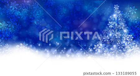 雪聖誕冬天光背景 雪聖誕冬天光背景 133189055