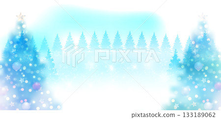 雪聖誕冬天光背景 133189062