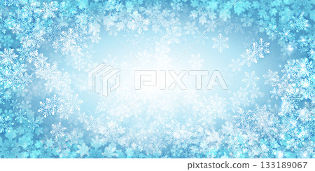 Snow Christmas winter light background Snow Christmas winter light background 133189067