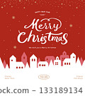 Christmas illustration. Web-Banner. POP-UP 133189134