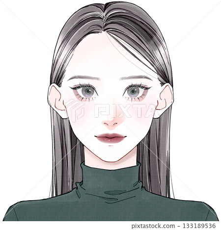 臉型“冷”_無瀏海 133189536