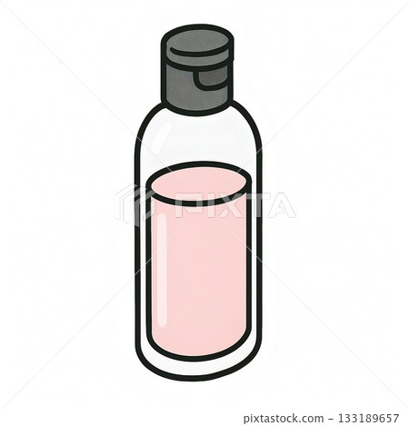 Simple lotion cartoon illustration 133189657