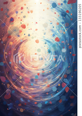 A whirlpool of dancing flowers of light A whirlpool of dancing flowers of light 133190205