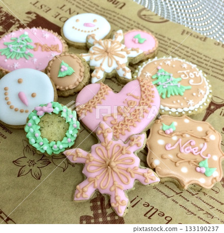 聖誕節結冰曲奇餅 133190237