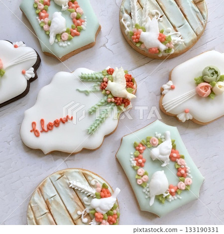 花鳥糖霜餅乾 133190331