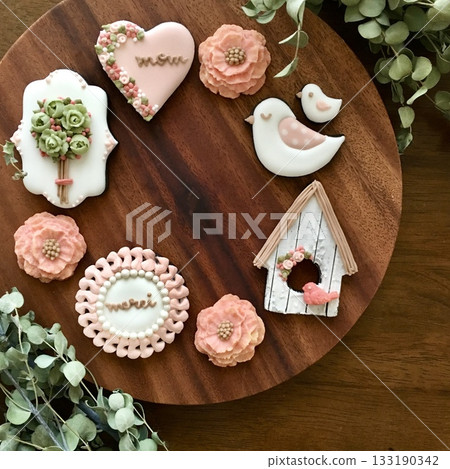 Mother's Day Icing Cookies Mother's Day Icing Cookies 133190342
