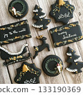 Christmas icing cookie 133190369