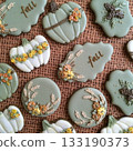 Autumn Icing Cookies 133190373