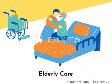 照顧者和老年人 133190377