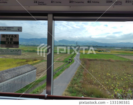 The mountains east of the Kizu River as seen from the Kintetsu Kyoto Line The mountains east of the Kizu River as seen from the Kintetsu Kyoto Line 133190381