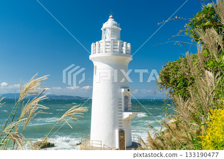Aichi Prefecture: Irago Cape Lighthouse, tip of the Atsumi Peninsula Aichi Prefecture: Irago Cape Lighthouse, tip of the Atsumi Peninsula 133190477