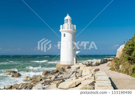 Aichi Prefecture: Irago Cape Lighthouse, tip of the Atsumi Peninsula Aichi Prefecture: Irago Cape Lighthouse, tip of the Atsumi Peninsula 133190490