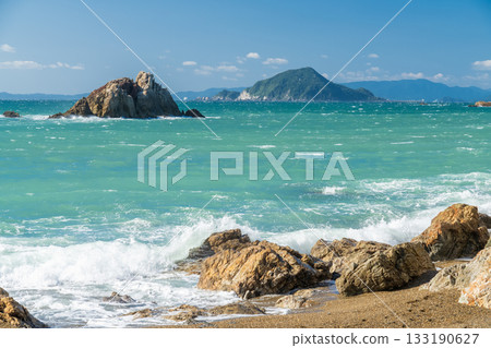 愛知縣:日之出石門和伊良子岬海灘的海岸線 愛知縣:日之出石門和伊良子岬海灘的海岸線 133190627