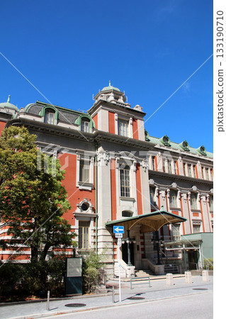 Osaka Central Public Hall and blue sky 133190710