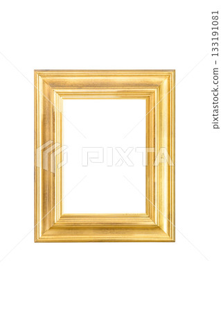 Vintage Wooden frame isolated on white background Vintage Wooden frame isolated on white background 133191081