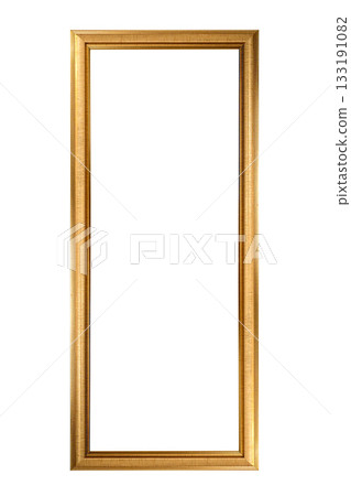 Vintage Wooden frame isolated on white background Vintage Wooden frame isolated on white background 133191082