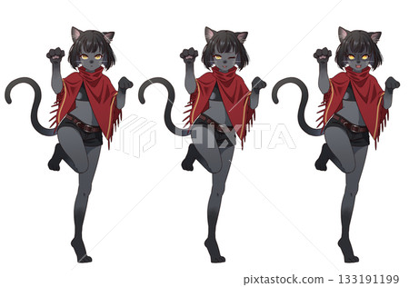 黑貓怪物女孩 133191199