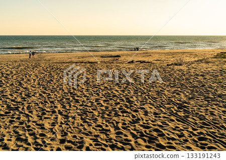 靜岡縣中田島沙丘 - 日落景色 133191243