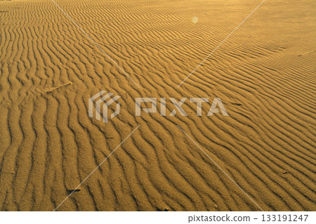 <<Shizuoka Prefecture>> Nakatajima Sand Dunes - Sunset Scenery 133191247