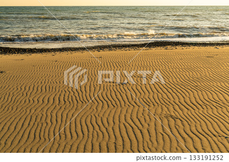 <<Shizuoka Prefecture>> Nakatajima Sand Dunes - Sunset Scenery 133191252