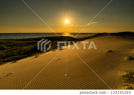 靜岡縣中田島沙丘 - 日落景色 133191263