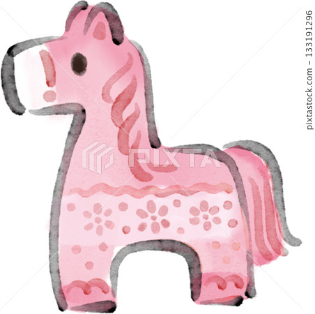 2026年,馬年,生肖,馬,北歐風格圖案,水彩,手繪,新年賀卡設計,插畫素材 2026年,馬年,生肖,馬,北歐風格圖案,水彩,手繪,新年賀卡設計,插畫素材 133191296