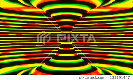 Colorful Twisted Stripes Tower VJ Art. 133191447